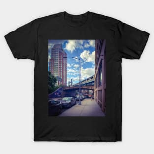 Dumbo Bridge Buildings Brooklyn NYC T-Shirt